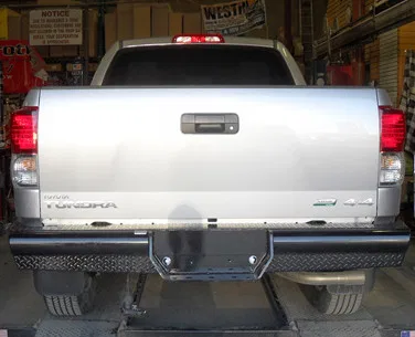 4117 – CATTLEMAN Bumper, One Piece Design Direct Fit Mounting Hardware Included Without Light Cutouts With 8 Inch Dro...